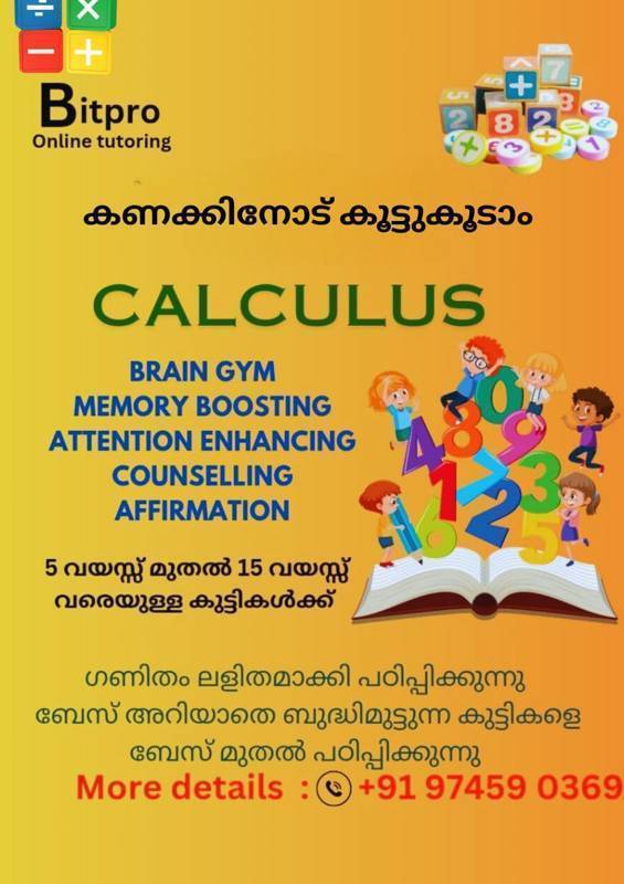 Foundational Mathematics for Diverse Learners course in Tirur, India by Bitpro Online Tutoring