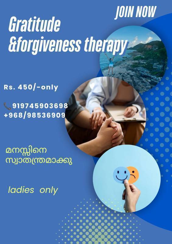 GRATITUDE AND FORGIVENESS THERAPY course in Tirur, India by Bitpro Online Tutoring